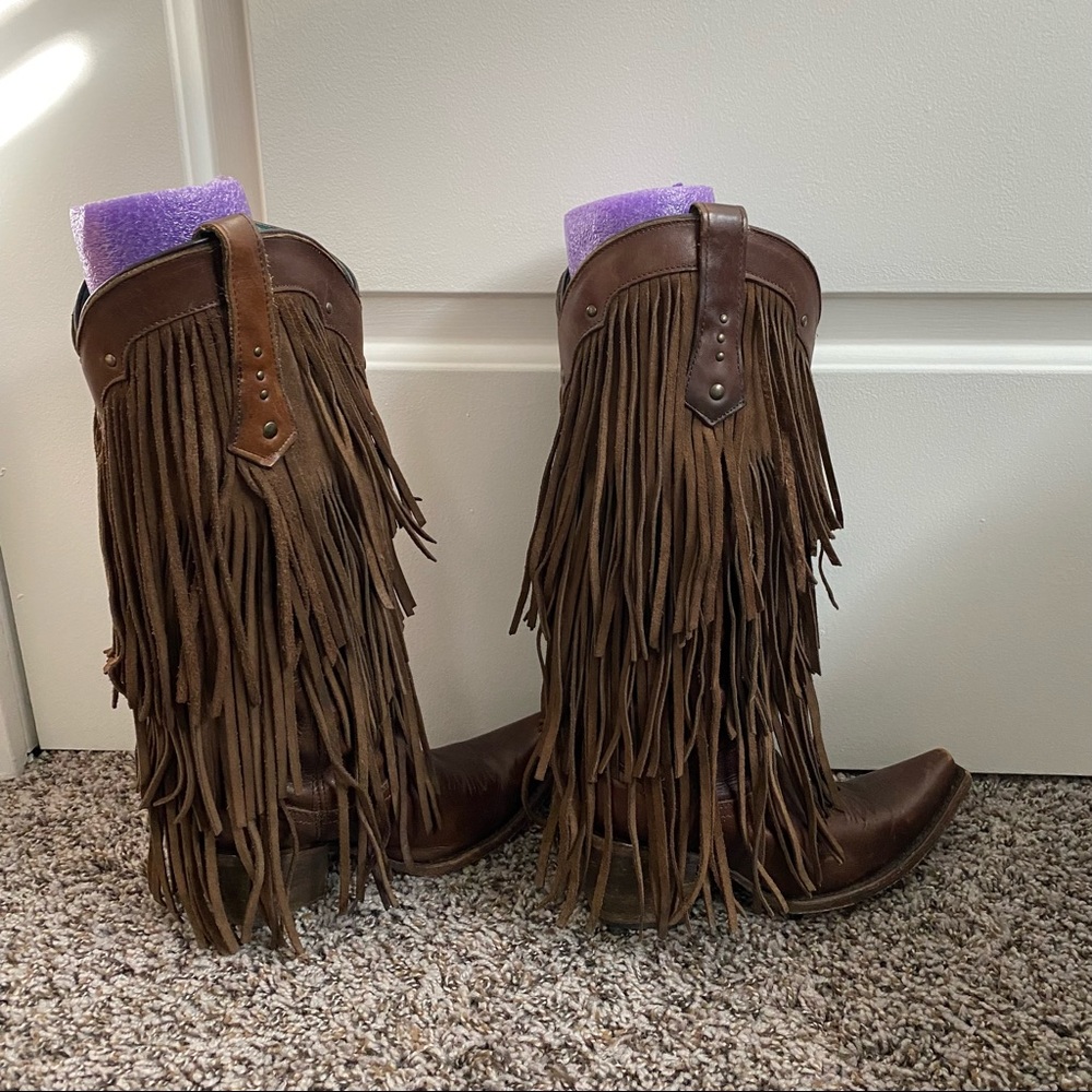 Corall fringe boots - Picture 8 of 16